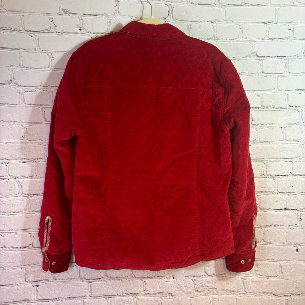 Guide Series Reversable Red/Red Plaid Button Up J… - image 3